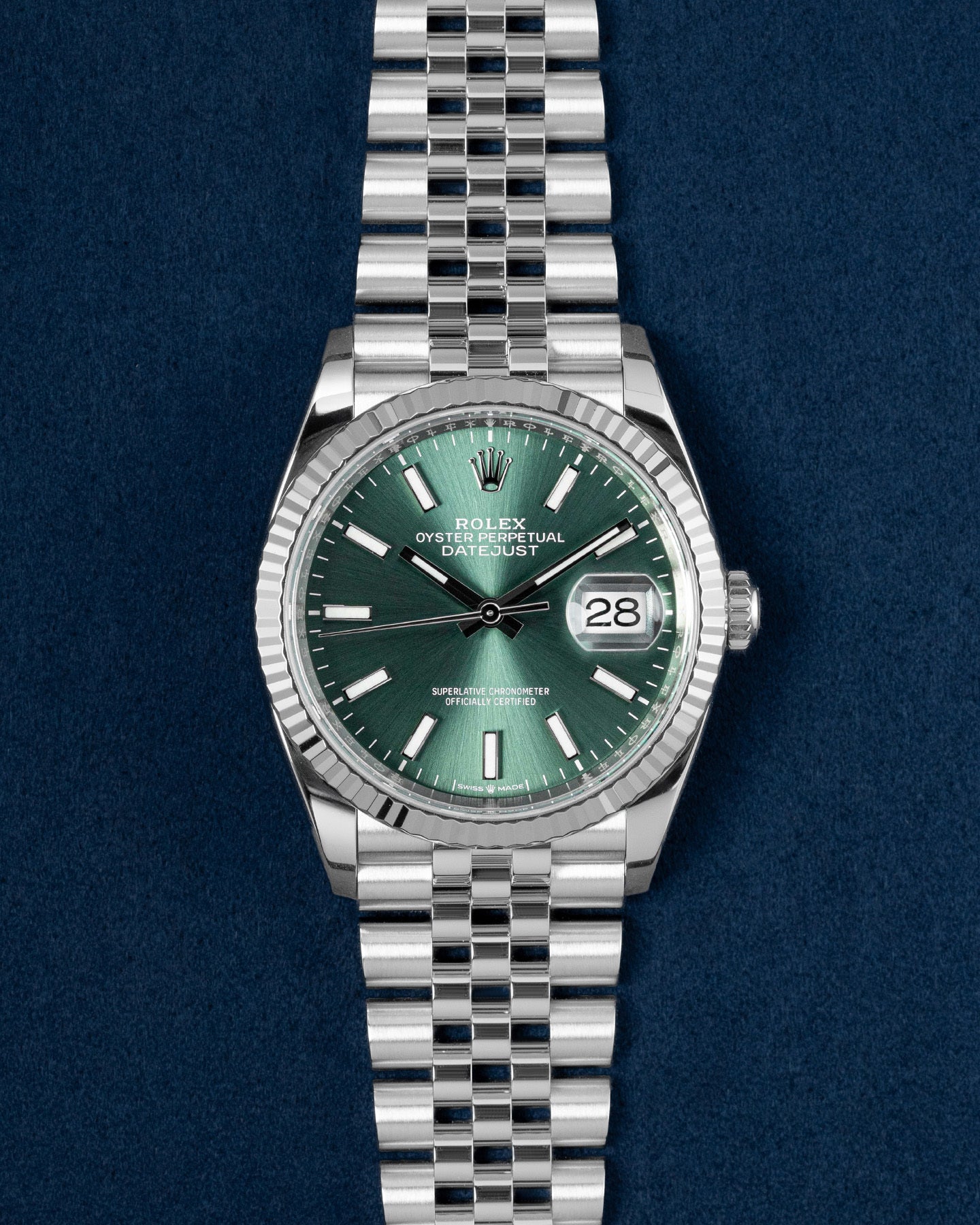 Rolex Datejust Green Dial 126234