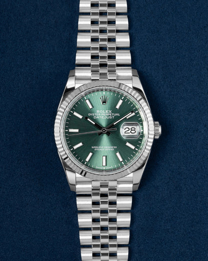 Rolex Datejust Green Dial 126234