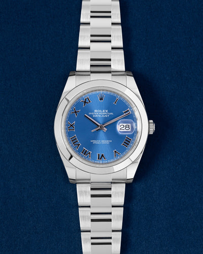 Rolex Datejust 126300 Blue Roman | Grand Caliber Dallas, Texas