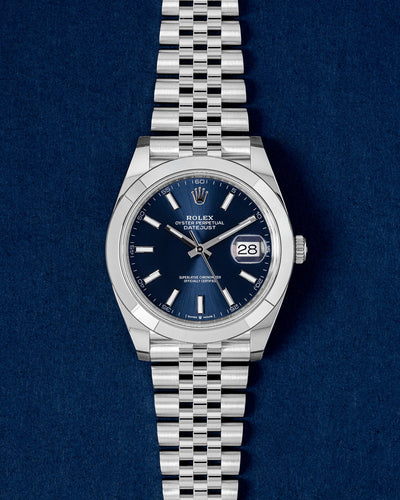 2019 Blue Index Rolex Datejust 126300 | Grand Caliber Dallas, Texas