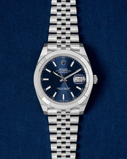 2019 Blue Index Rolex Datejust 126300 | Grand Caliber Dallas, Texas