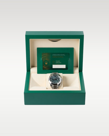 Mint Green Motif Dial Rolex Datejust 126300 | Grand Caliber Dallas TX