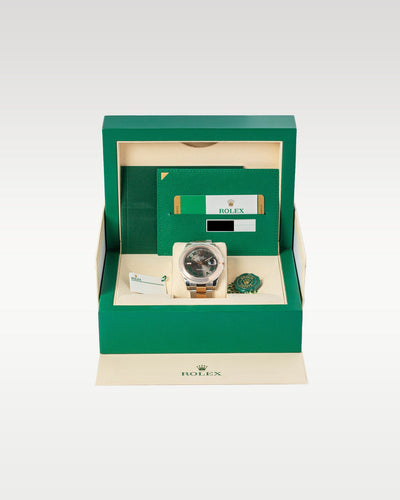 Rolex Datejust Rose Gold Wimbledon 126301