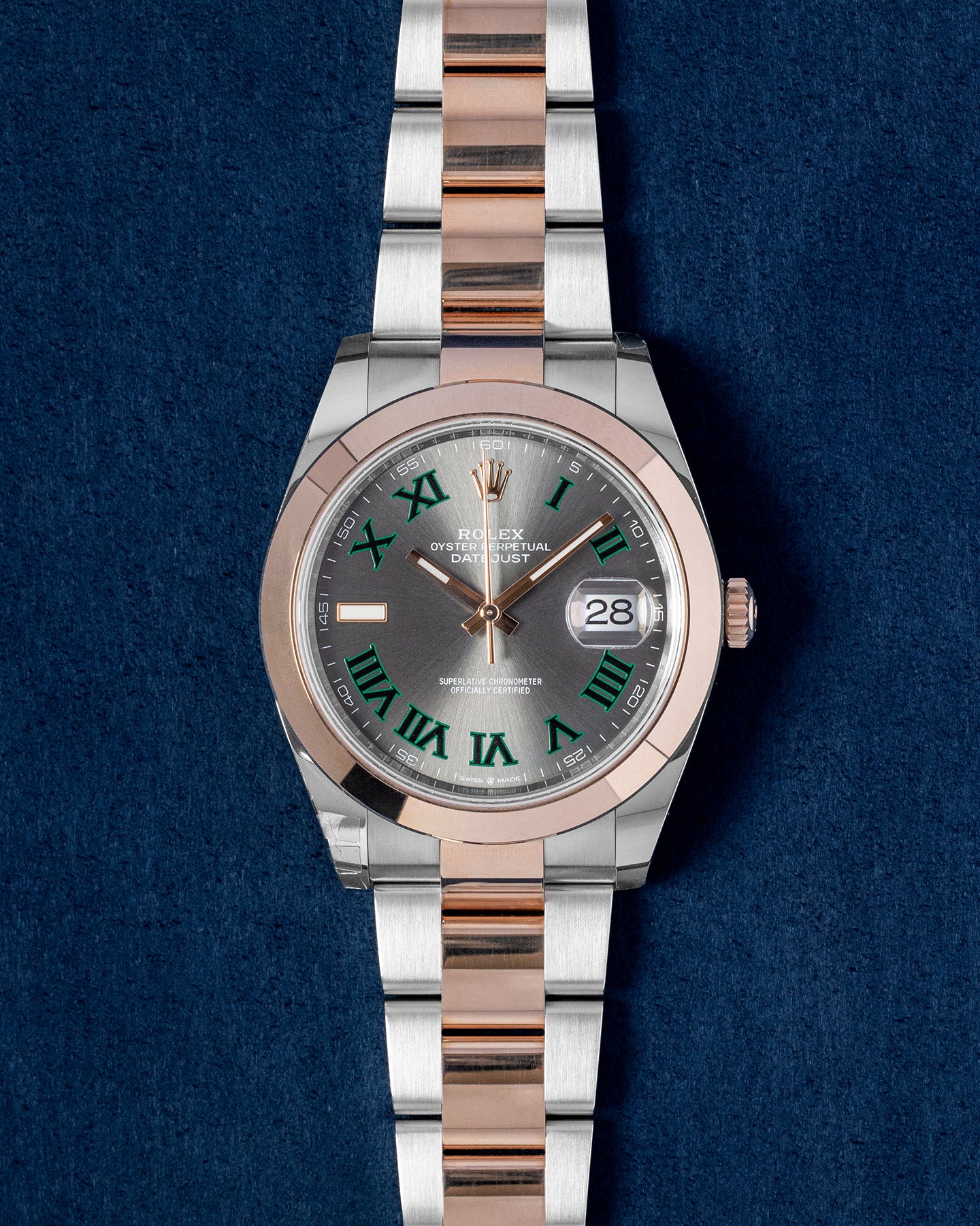 Rolex Datejust 126301 Slate Wimbledon Dial Watch | Grand Caliber Dallas