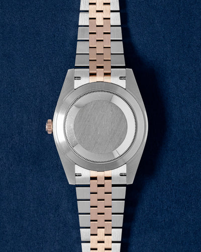 Two Tone Rose Gold Rolex Datejust 126331 Chocolate Diamond Watch | Grand Caliber