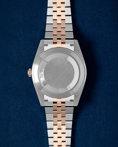 Everose Rolesor Chocolate Diamond Rolex Datejust 126331 Watch | Grand Caliber Dallas