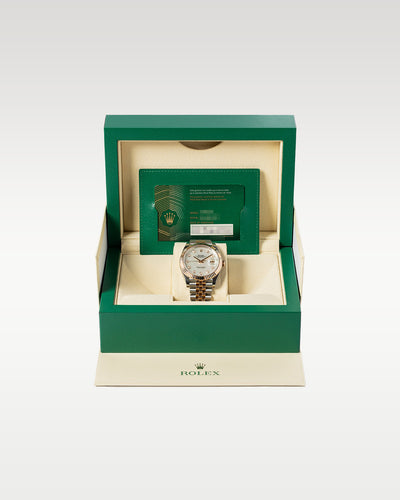 Everose Rolesor 41mm Rolex Datejust 126331 MOP Dial Watch at Grand Caliber