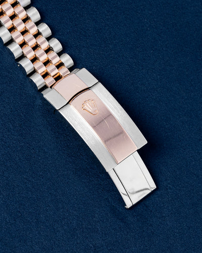Two Tone Rose Gold Rolex Datejust 126331 Chocolate Diamond Watch | Grand Caliber