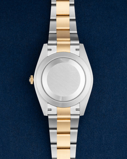 Two Tone Yellow Gold Rolex Datejust Wimbledon 126333 | Grand Caliber