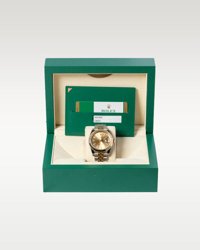 Rolex Datejust 126333 Champagne Dial Yellow Rolesor Watch | Grand Caliber Dallas