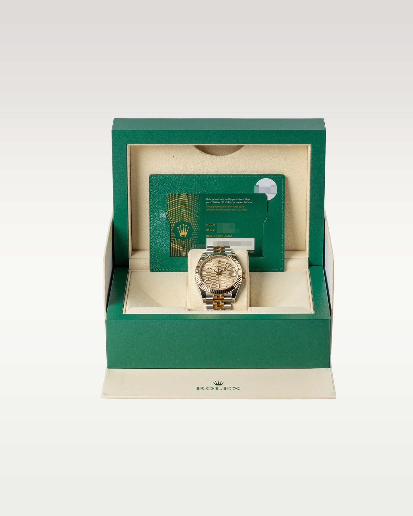Champagne Motif Rolex Datejust 41 126333 | Grand Caliber Watches Dallas