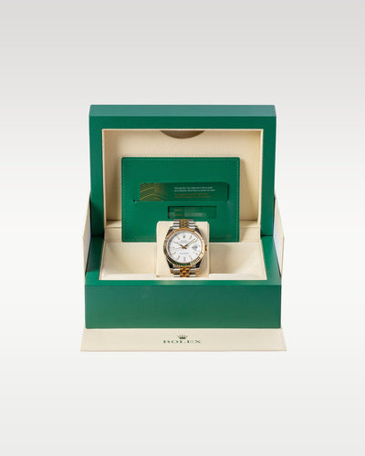 2024 White Index Rolex Datejust 126333 | Grand Caliber Dallas, Texas