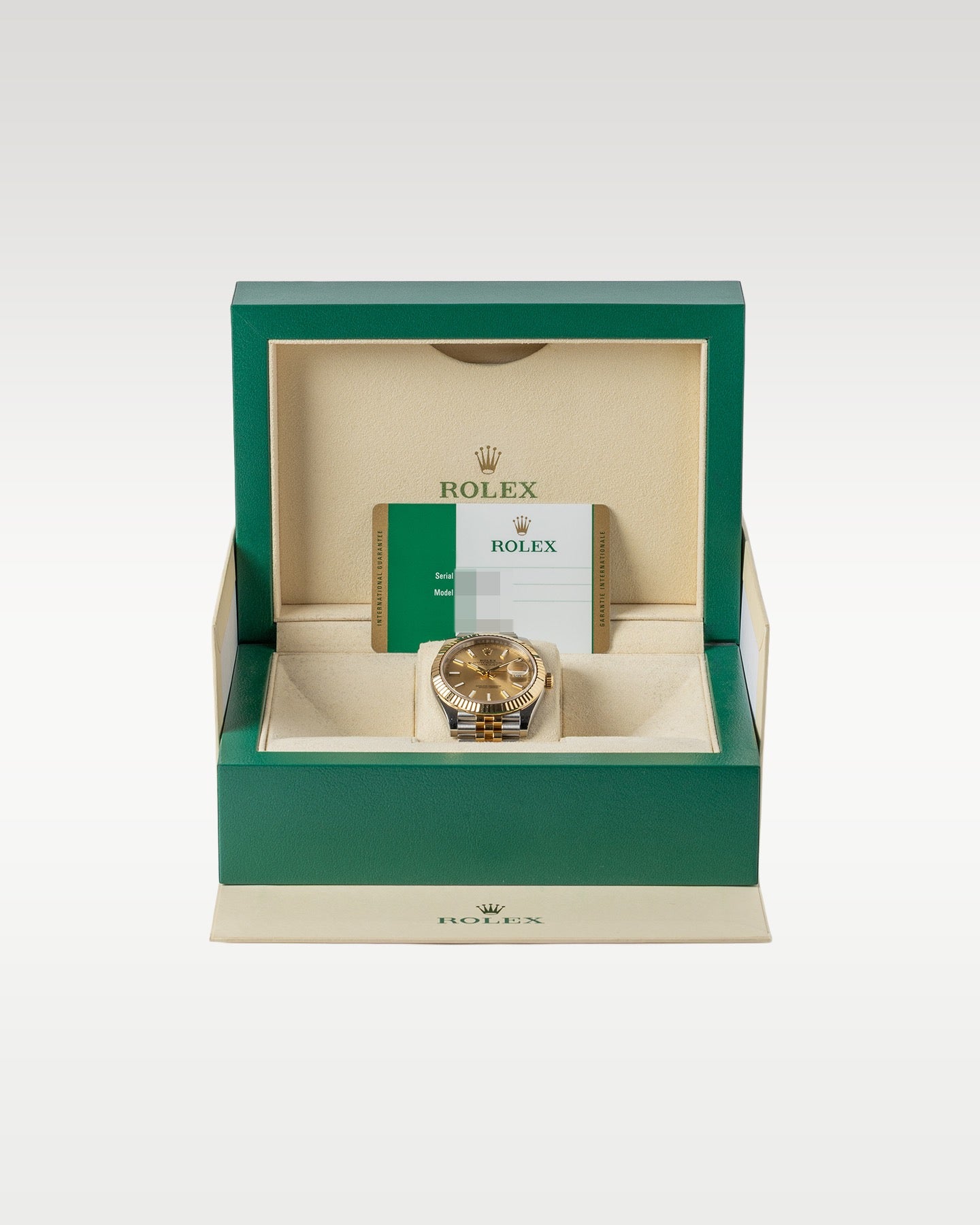 champagne index dial Rolex Datejust 126333 | Grand Caliber Watches DFW