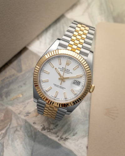 2024 White Index Rolex Datejust 126333 | Grand Caliber Dallas, Texas