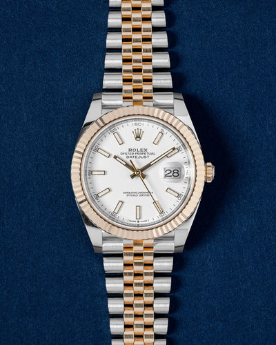 2024 White Index Rolex Datejust 126333 | Grand Caliber Dallas, Texas