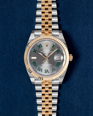 Rolex Datejust 126333 Slate Wimbledon Roman Watch | Grand Caliber Dallas