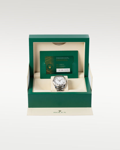 White Roman Rolex Datejust 126334 | Grand Caliber Dallas, Texas