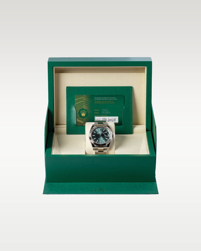 2025 New Mint Green Rolex Datejust 126334 | Grand Caliber Dallas, Texas