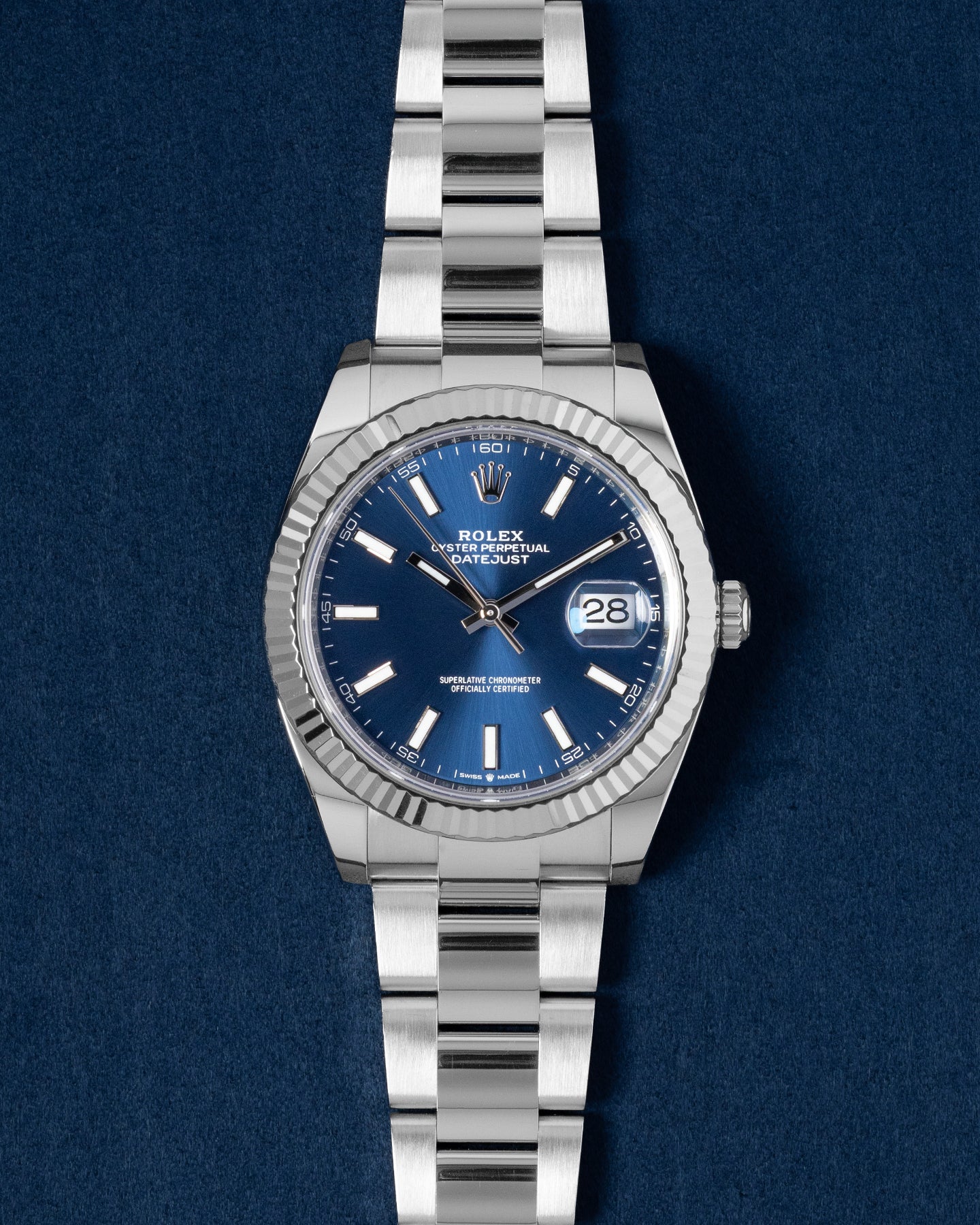 Rolex Datejust 126334 Steel Blue Rolex Watch | Grand Caliber Dallas