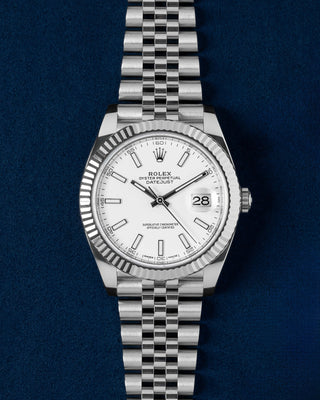 2017 Rolex Datejust White Dial 126334