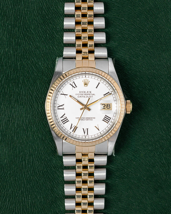 Rolex Datejust White Dial 16030 | Rolex Watches at Grand Caliber