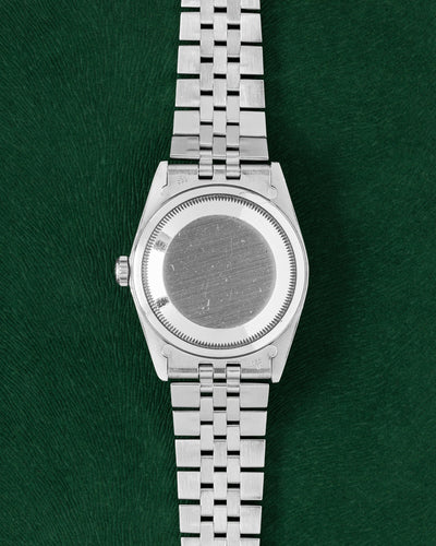 Silver Stick Rolex Datejust 16200 | Grand Caliber Watches Dallas