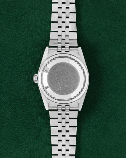 Silver Stick Rolex Datejust 16200 | Grand Caliber Watches Dallas