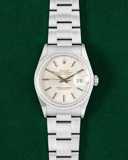 Vintage 1991 Rolex Datejust 16220 | Grand Caliber Watches