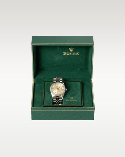 Rolex Datejust Silver Dial Jubilee Band 16220