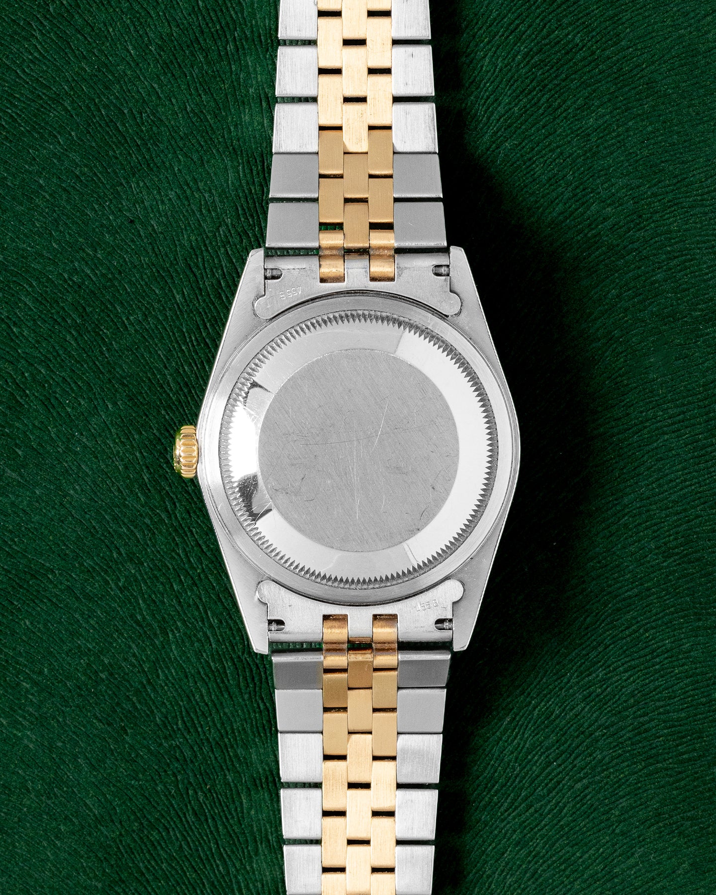 Two Tone Yellow Gold Rolex Datejust 16233 Silver Roman Watch | Grand Caliber