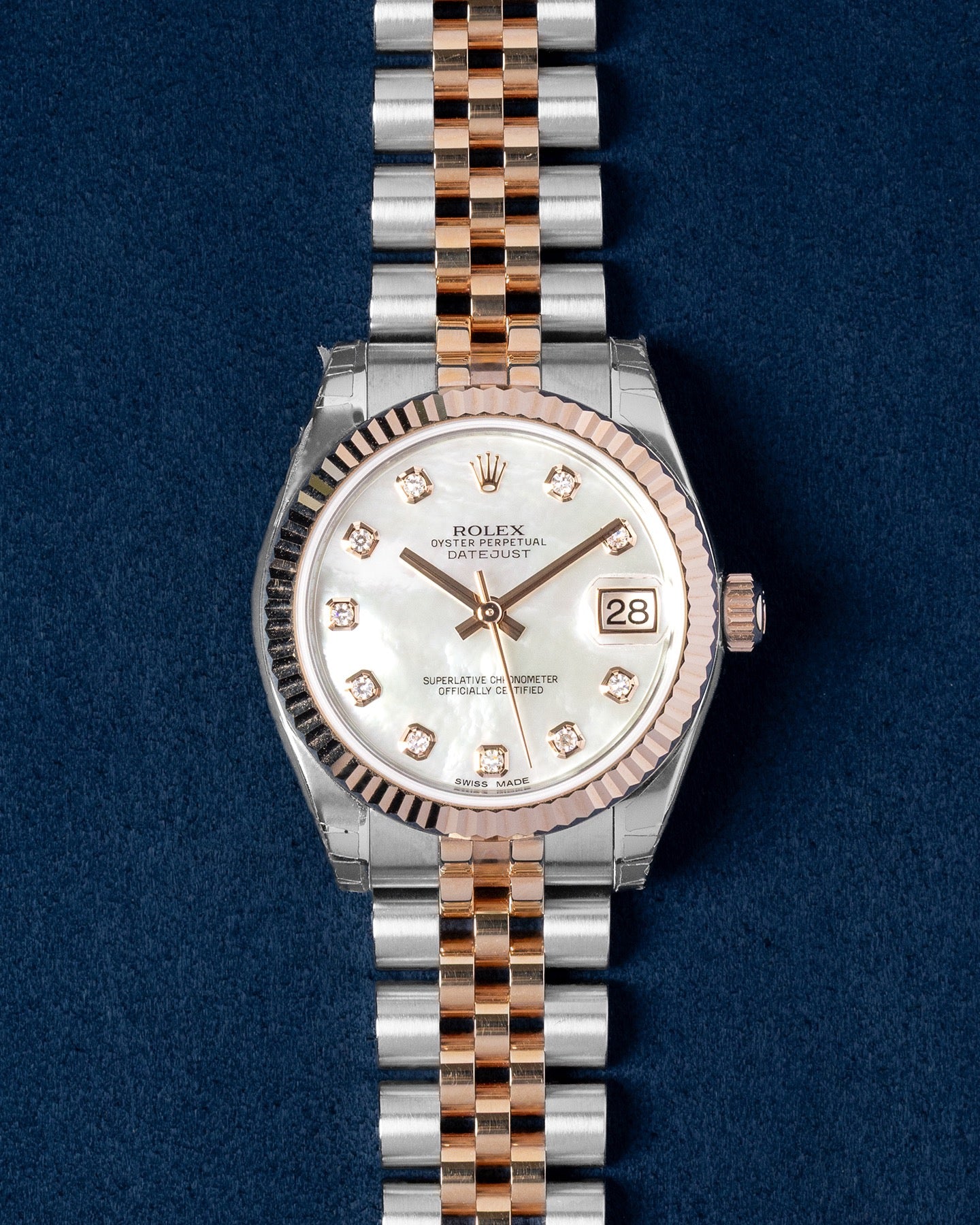Mother of Pearl Dial Rolex Datejust 31 178271 | Grand Caliber Dallas, Texas