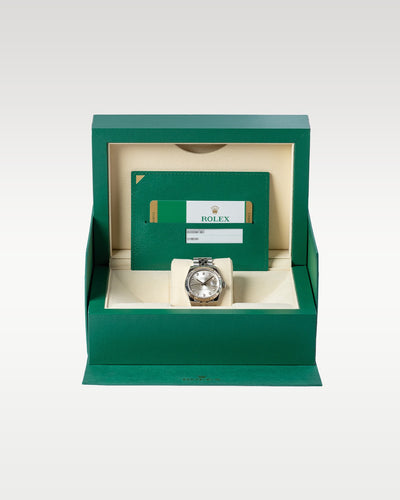 Silver Diamond Rolex Datejust 31 178274 | Grand Caliber Dallas, TX