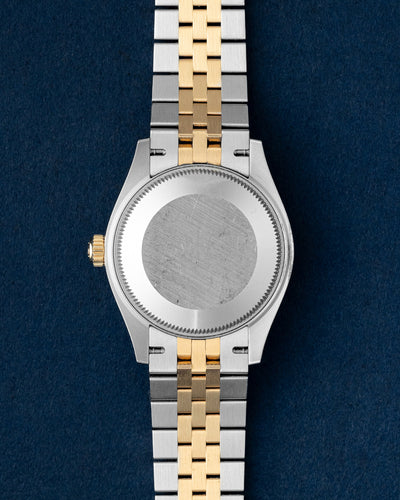 2022 Rolex Datejust 31mm Two-Tone Yellow Gold Champagne Dial 278273