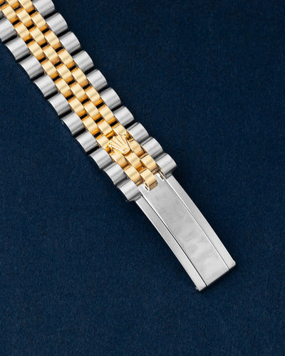2022 Rolex Datejust 31mm Two-Tone Yellow Gold Champagne Dial 278273