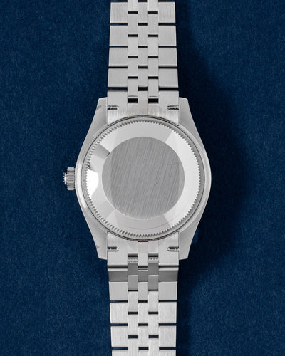 Blue Floral Dial Diamond Bezel Rolex Datejust 278384RBR | Grand Caliber USA