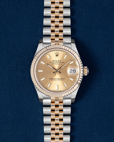 2025 New Champagne Rolex Datejust 31 278273 | Grand Caliber Dallas, Texas
