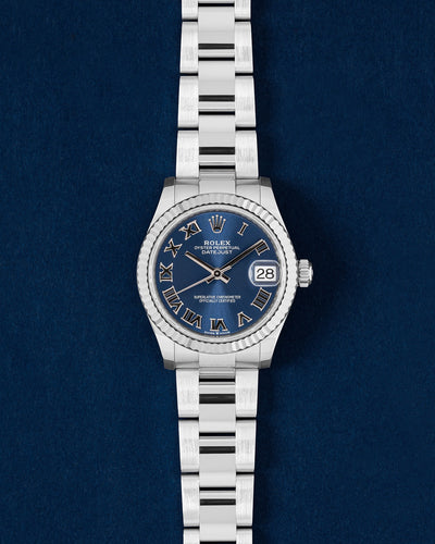 blue roman dial Rolex Datejust 31 278274 | Grand Caliber Womens Watches Dallas