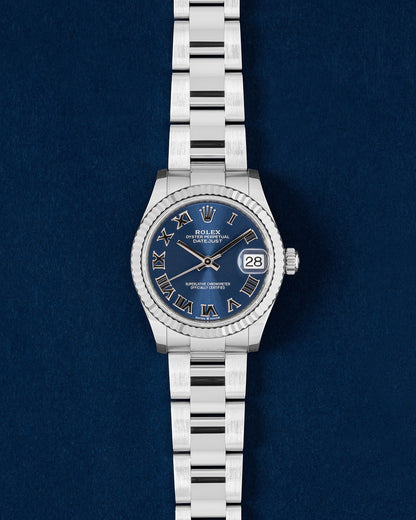 blue roman dial Rolex Datejust 31 278274 | Grand Caliber Womens Watches Dallas