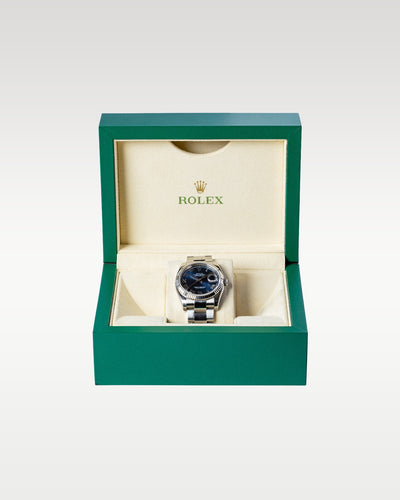 Blue Roman Rolex Datejust 36 116234 | Grand Caliber Watches