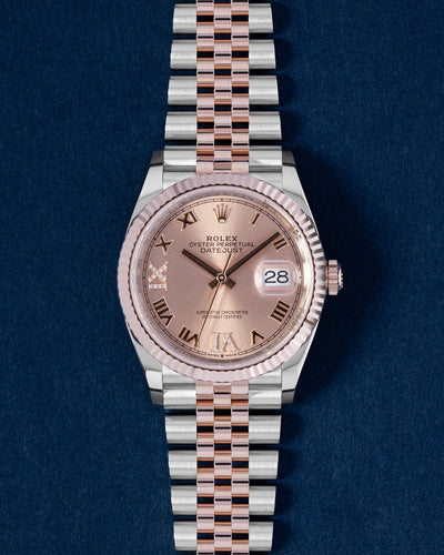 Rolex Datejust 36 Rose Diamond Dial 126231 | Grand Caliber TX