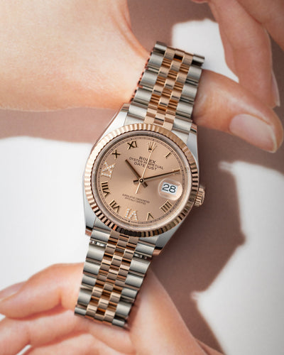Rolex Datejust 36 Rose Diamond Dial 126231 | Grand Caliber TX