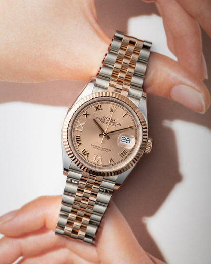 Rolex Datejust 36 Rose Diamond Dial 126231 | Grand Caliber TX