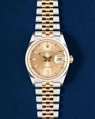 Brand New Two Tone Rolex Datejust 36 126233 | Grand Caliber Texas