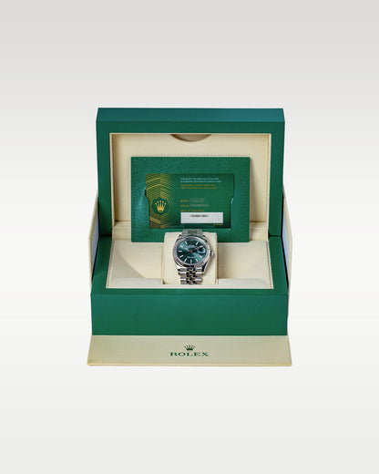Mint Green Rolex Datejust 36 126234 | Grand Caliber USA
