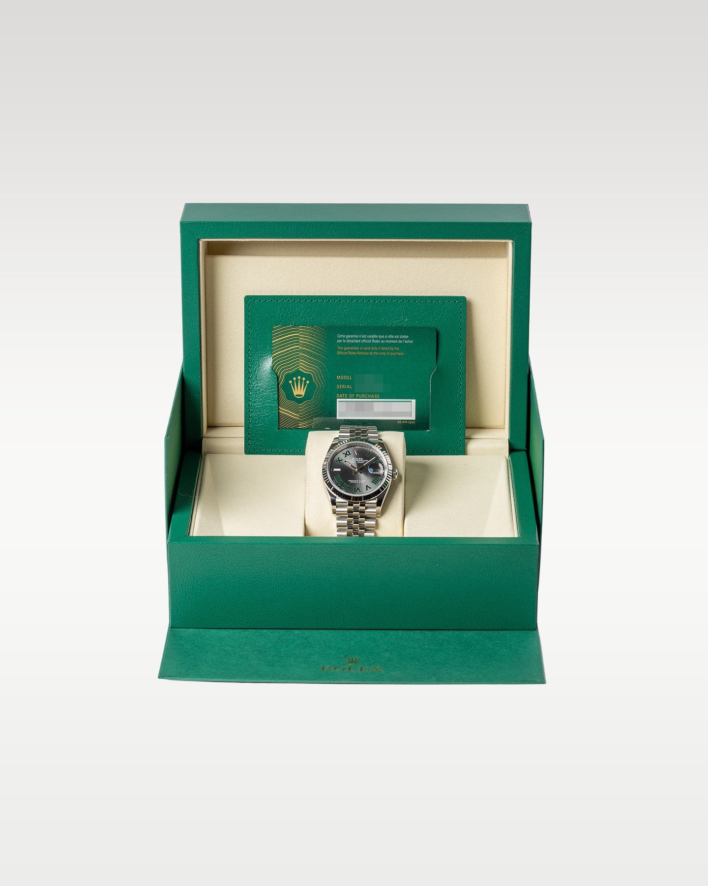 Wimbledon 2026 Rolex Datejust 36 126234 | Grand Caliber Watches Dallas