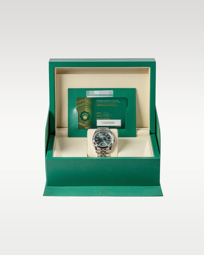 Mint Green New Rolex Datejust 36 126234 | Grand Caliber Watches Dallas