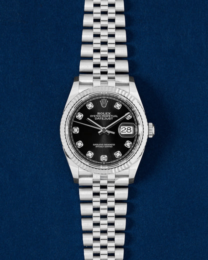 black dial dial Rolex Datejust 36 126234 | Grand Caliber Watches Dallas