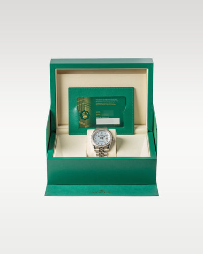 Mother Of Pearl Rolex Datejust 36 126284RBR | Grand Caliber Watches