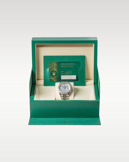 Mother Of Pearl Rolex Datejust 36 126284RBR | Grand Caliber Watches