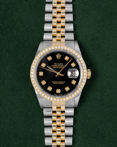 Two Tone Vintage Rolex Datejust 36 16013 | Grand Caliber Dallas, Texas
